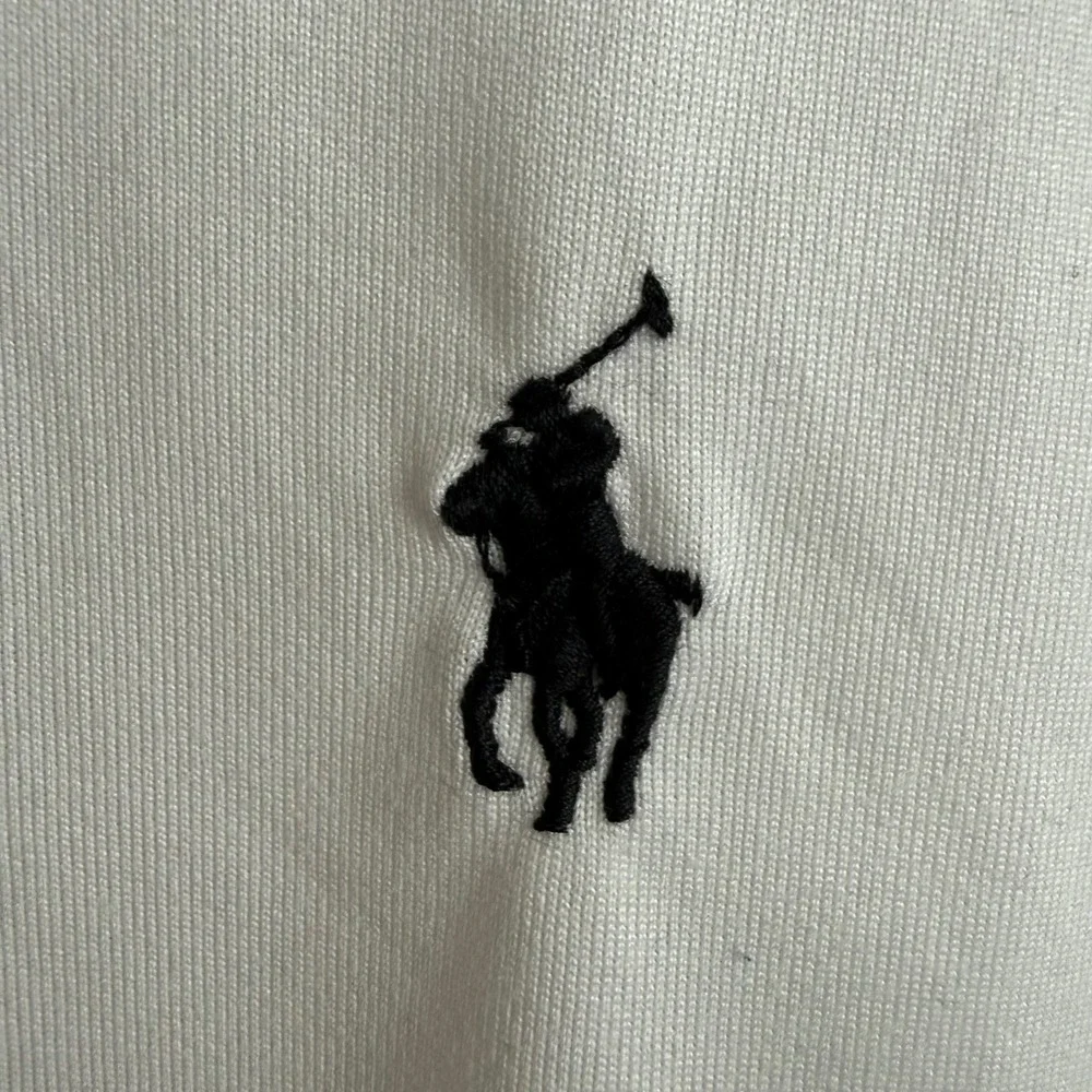 Polo Ralph Lauren Performance Shirt Large White Minimalist Athleisure Tee